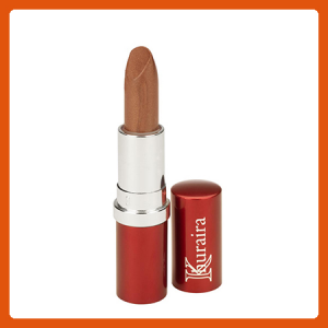 Khuraira Deception Shimmer Lipstick in frosted nude beige