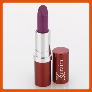 Khuraira Fetish Shimmer Lipstick is a luscious deep purple formula that’s lightweight and creamy.