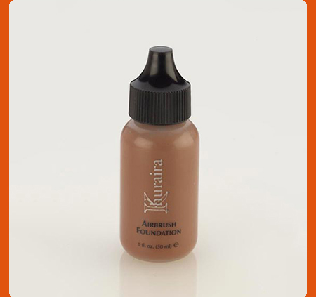 Khuraira HD Airbrush Foundation is a highly pigmented formula that hides skin imperfections without disappearing into pores