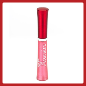Khuraira Pink Dazzle Lip Gloss is a shimmery formula that makes the lips appear plump