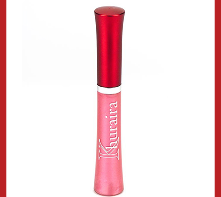 Khuraira Pink Dazzle Lip Gloss is a shimmery formula that makes the lips appear plump