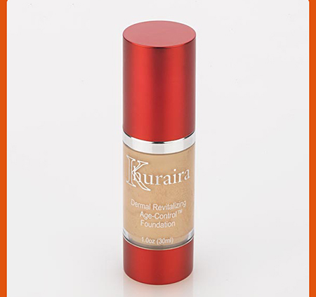 Khuraira Age Control Foundation With Peptides combines makeup with skincare in 6 distinctive shades.