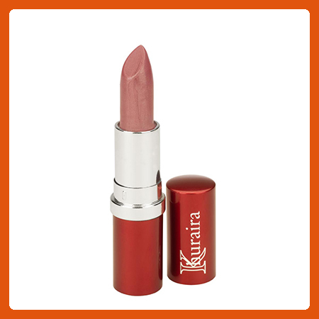 Khuraira Serenity Shimmer Lipstick is a lightweight and hydrating formula that deposits a pale pink shimmer shade on the lips; buy celebrity lipstick online